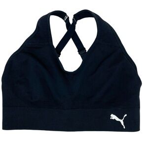 Puma Women's Black Sports Bra Size Small